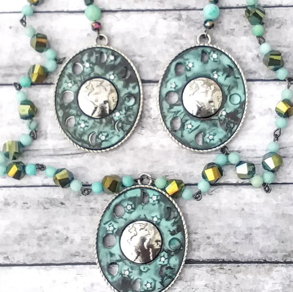 Moon/Universal Themed Jewelry Set